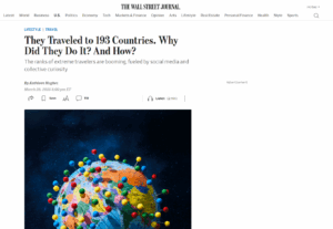 wall street journal extraordinary travel festival