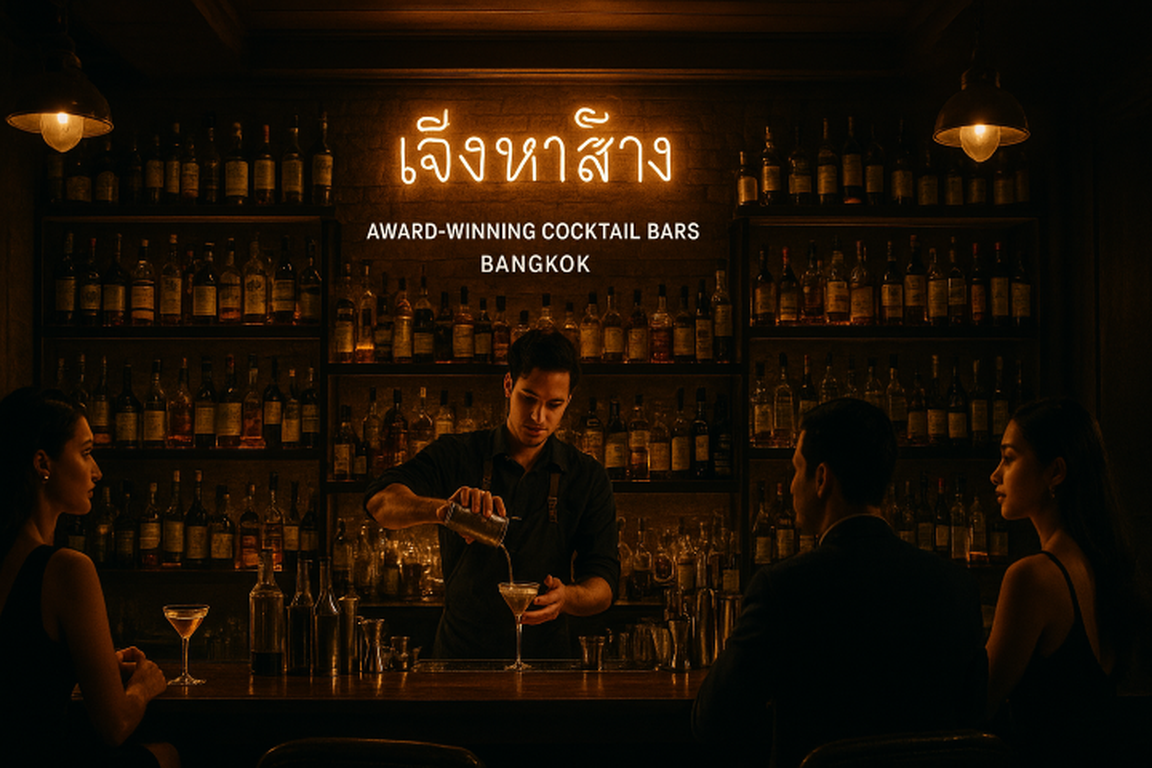 Award-Winning Cocktail Bars extraordinary travel festival bangkok